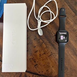 Apple Smartwatch with Black Band